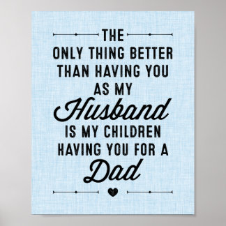 The Only Thing Better Typography Print