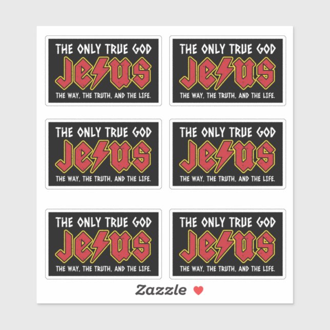 The Only True God is Jesus Christ (Sheet)