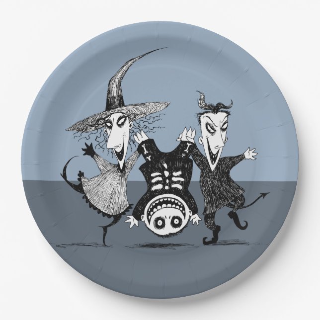 The Oogie Boogie Boys Paper Plate (Front)