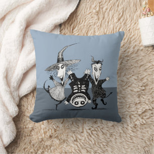 The Oogie Boogie Boys Throw Pillow