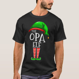 The Opa Elf Family Matching Group Christmas Gift G T-Shirt