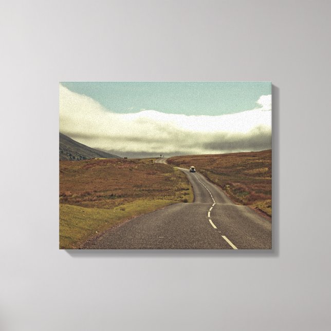 The Open Road Canvas Print (Front)