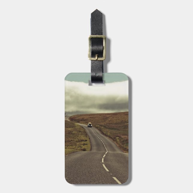 The Open Road Luggage Tag (Front Vertical)