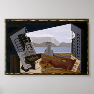 The Open Window Juan Gris Fine Art Poster