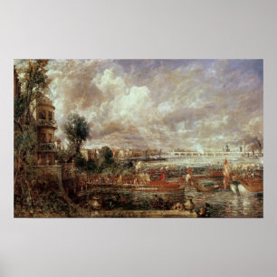 The Opening of Waterloo Bridge Poster