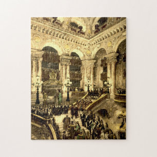 The Opera House Inauguration Paris France Jigsaw Puzzle