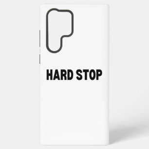 The Operational Block   Hard Stop Samsung Galaxy Case