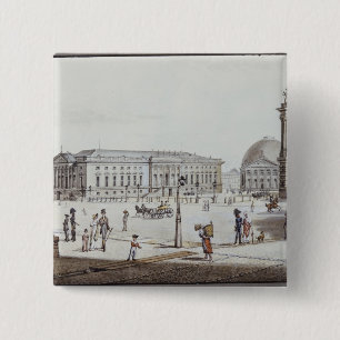 The Opernplatz, Berlin 2 Inch Square Button