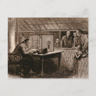 The Opium Traffic Postcard