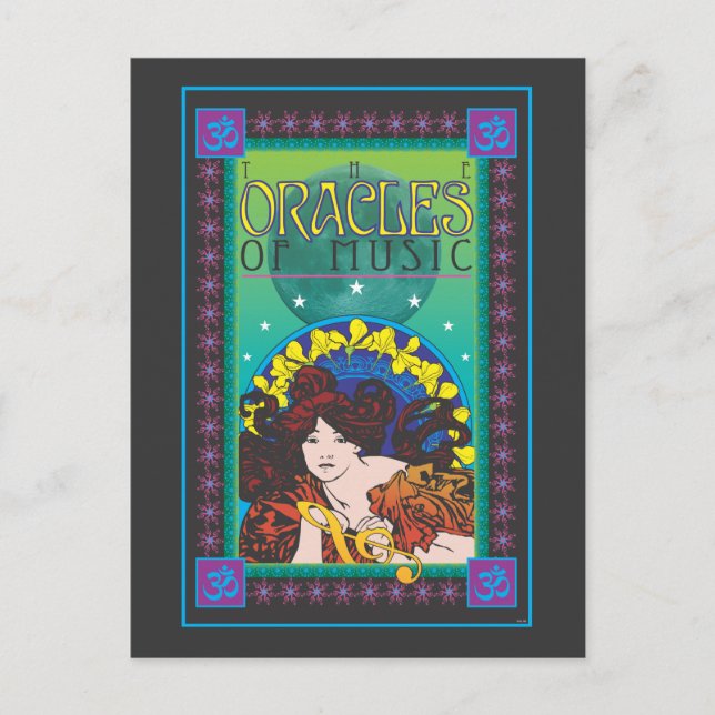 The Oracles of Music Postcard (Front)