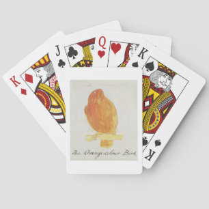 The Orange Colour Bird, from 'Sixteen Drawings of Playing Cards