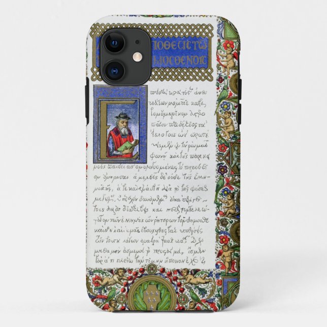 The Orations of Demosthenes (c.384-322 BC), facsim Case-Mate iPhone Case (Back)