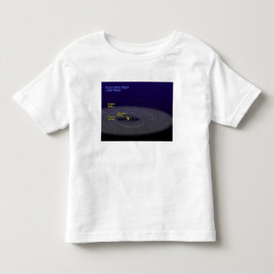 The orbit of the binary Kuiper Belt object Toddler T-shirt