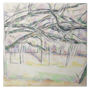 The Orchard, c.1895 (w/c on paper) Tile