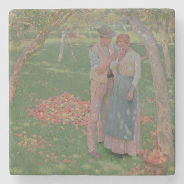 The Orchard Stone Coaster (Front)