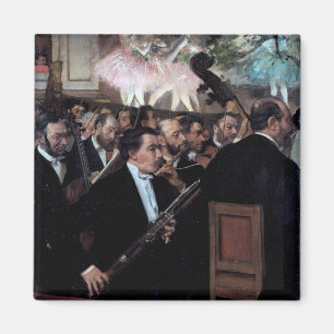 The Orchestra at the Opera, Edgar Degas Magnet