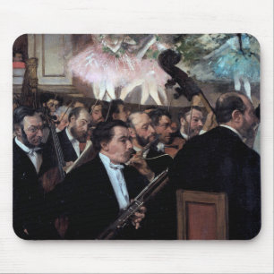The Orchestra at the Opera, Edgar Degas Mouse Pad