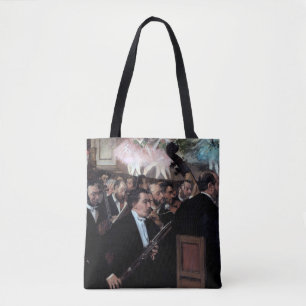 The Orchestra at the Opera, Edgar Degas Tote Bag