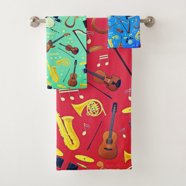 The Orchestra Bath Towel Set (Insitu)