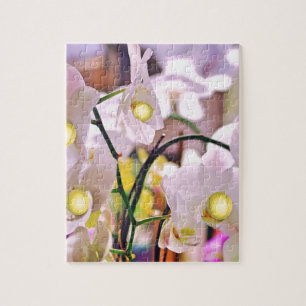 The orchids add a special touch to everything jigsaw puzzle