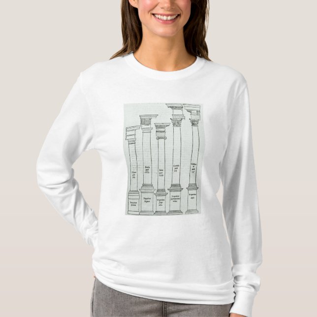 The Orders of Architecture T-Shirt (Front)