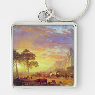 The Oregon Trail,  Albert Bierstadt Keychain
