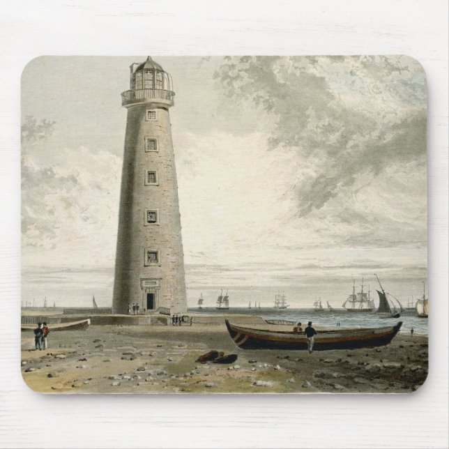 The Orford Nefs Lighthouses, Suffolk, from Volume Mouse Pad (Front)
