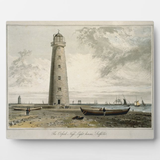 The Orford Nefs Lighthouses, Suffolk, from Volume Plaque (Front)