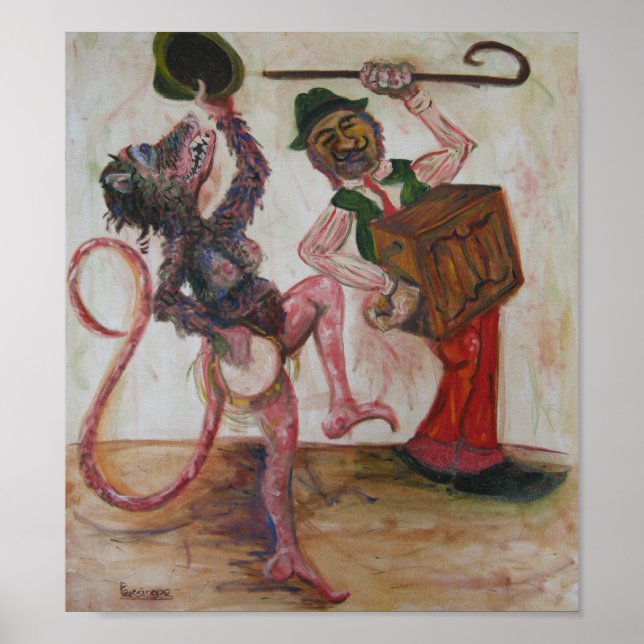 The Organ Grinder Poster (Front)