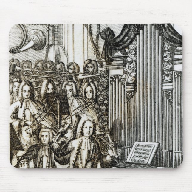 The Organ Recital Mouse Pad (Front)