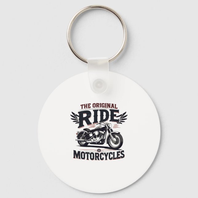the orginal ride bike keychain (Front)