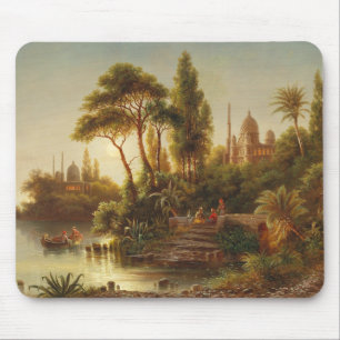 The Orient in the Evening Light – Albert Rieger Mouse Pad