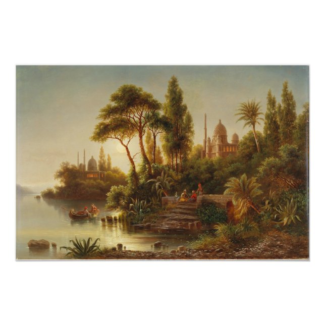The Orient in the Evening Light – Albert Rieger Poster (Front)