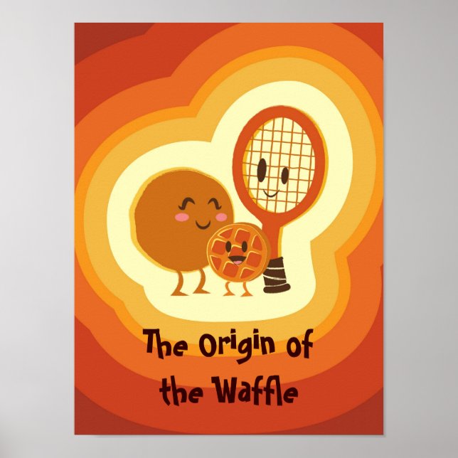 The origin of the Waffle Poster (Front)