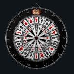 The Original 52 Card Poker Life 2.0 Dart Board<br><div class="desc">The perfect dartboard for fans of poker,  card games,  and board games! Features an awesome display of poker cards for unique games. Perfect for playing traditional darts,  making new games of your own,  or for an art display. Fully customizable to add names,  images,  and more if desired. Enjoy!</div>