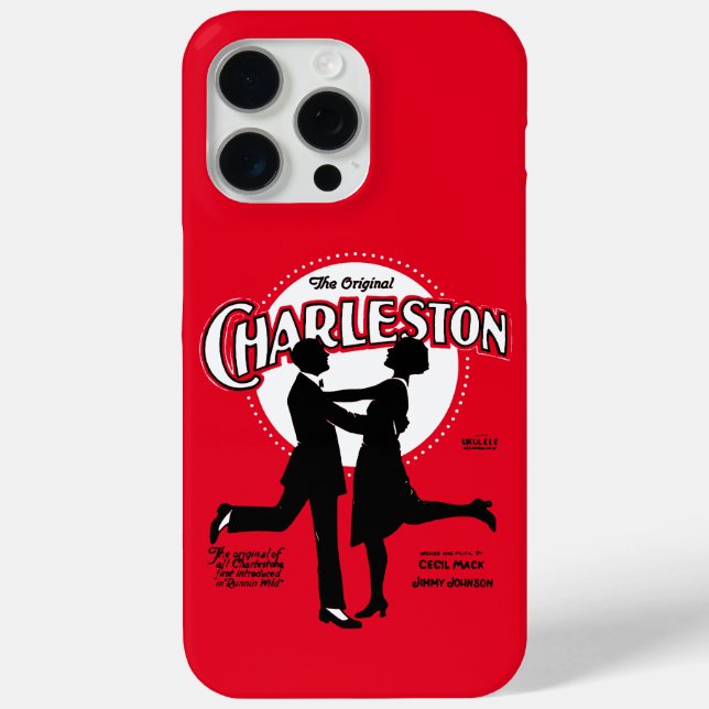 The Original Charleston Dance Sheet Music 1923 Case-Mate iPhone Case (Back)