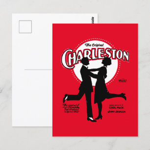 The Original Charleston Dance Sheet Music 1923 Postcard