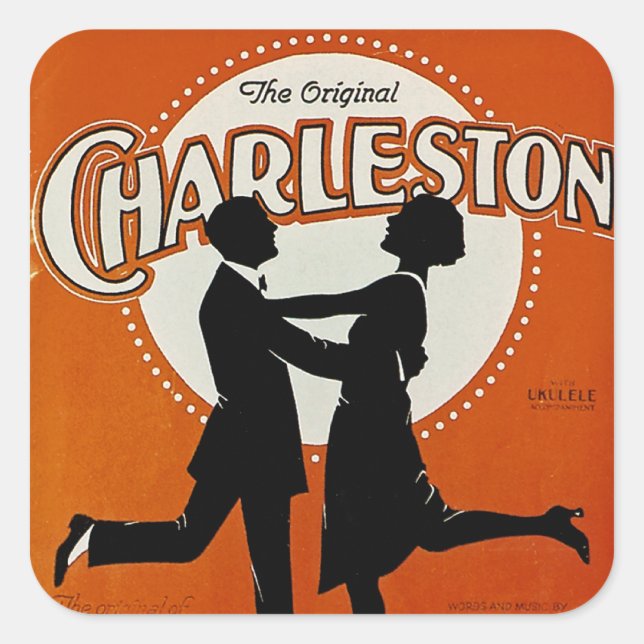 The Original Charleston Square Sticker (Front)