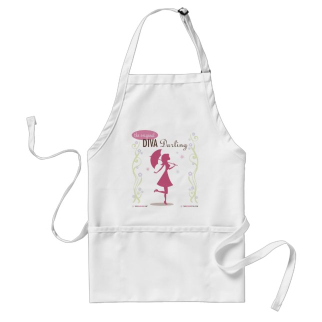 The Original Diva Darling Apron (Front)