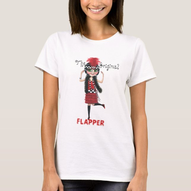 The Original Flapper Roaring '20s Tee (Front)