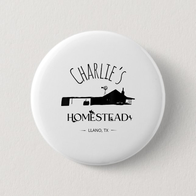 The Original Homestead  2 Inch Round Button (Front)
