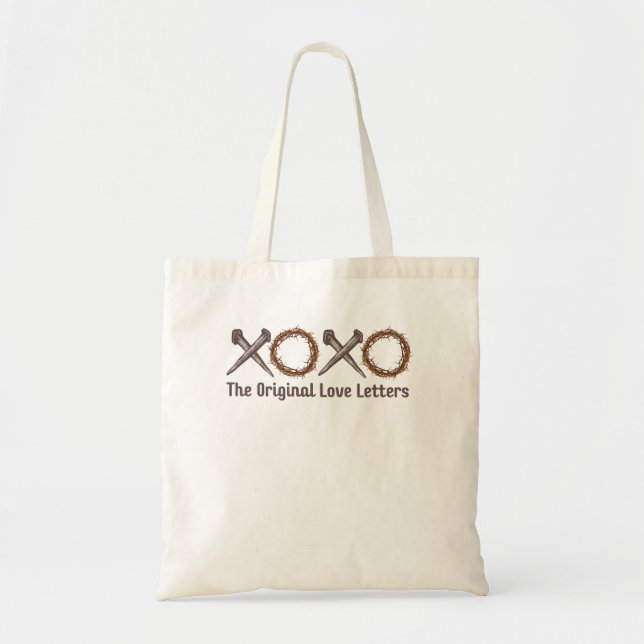 The Original Love Letters Tote Bag (Front)