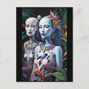 The Original Ludwig Moon Women Postcard