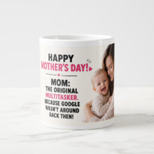 The Original Multitasker,Custom Photo Mug for Mom