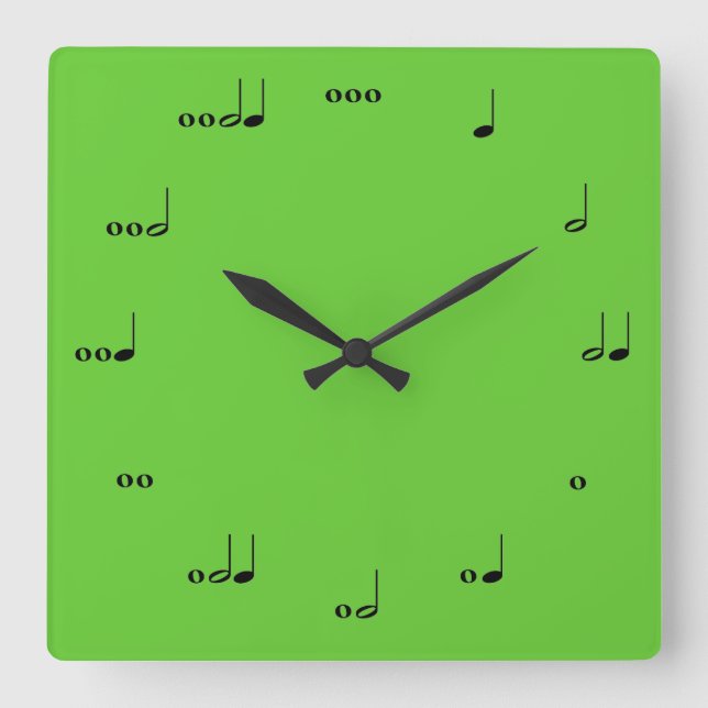The Original Music Note Clock (Front)