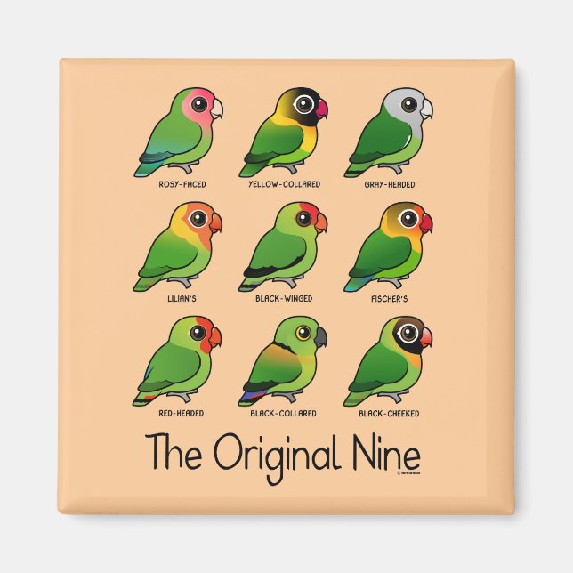 The Original Nine Magnet (Front)