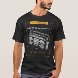 The Original Portable Party Retro Boombox  T-Shirt