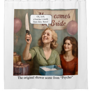 The original shower scene from Psycho.