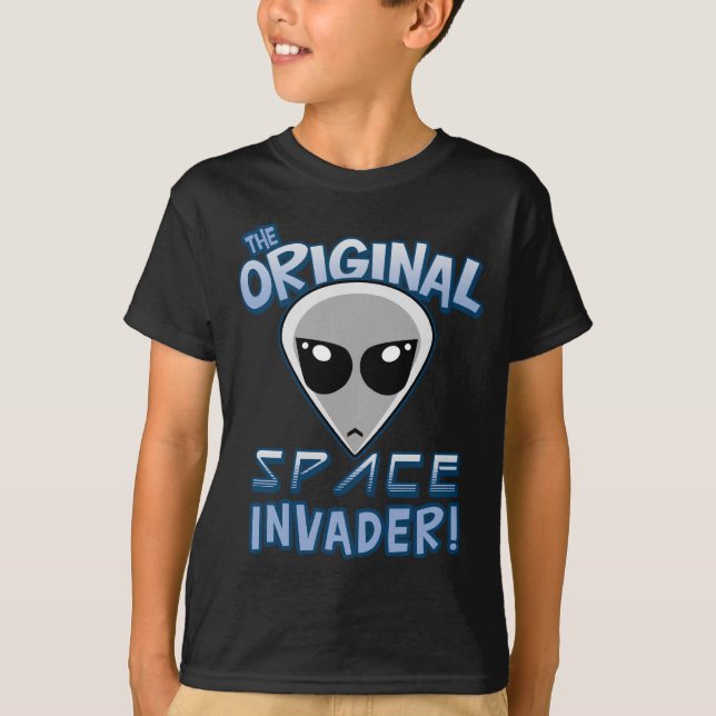 The Original Space Invader T-Shirt (Front)