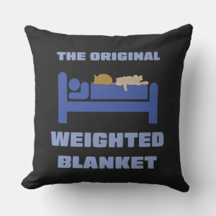 The Original Weighted Blanket Icons Outdoor Pillow